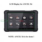 LCD Screen Display Replacement for ANCEL X6 Diagnostic Tool